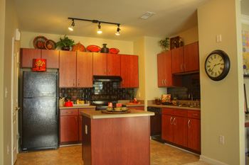 Model home kitchen